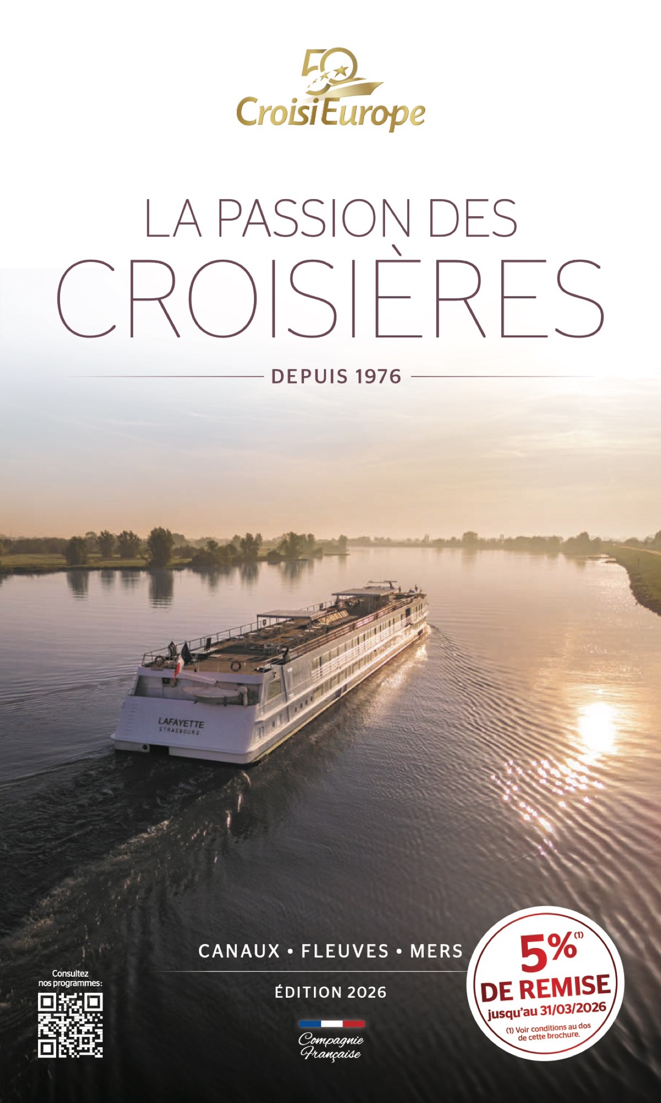 Brochure Couverture Croisi Europe Passion des Croisières