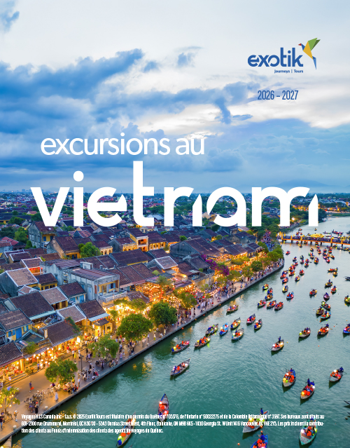Brochure Couverture Vietnam Excursions