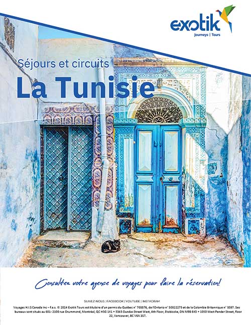 Brochure Couverture Tunisie Circuits