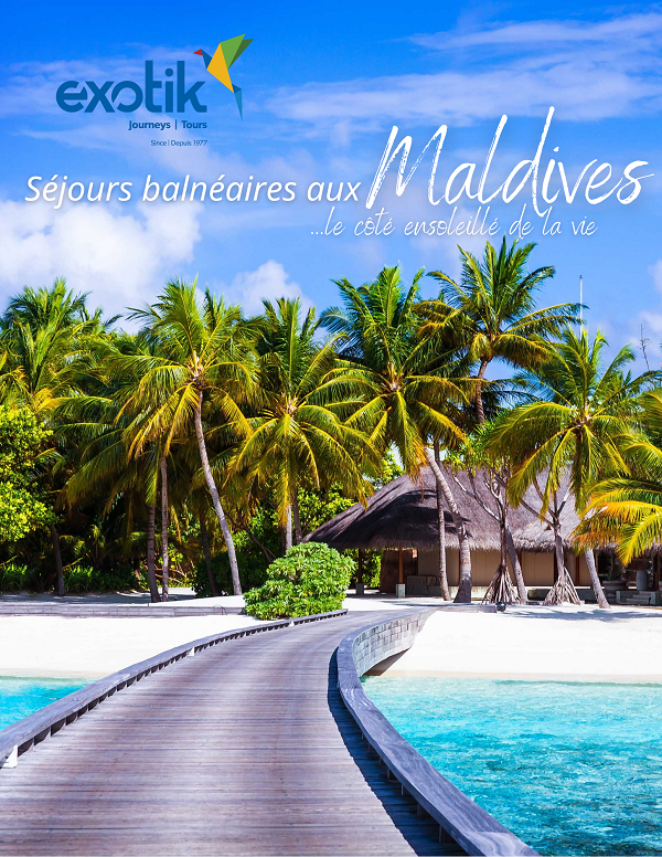 Brochure Couverture Maldives